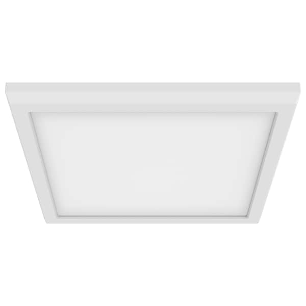 Nuvo Blink Pro 13W 9 in. LED Fixture - CCT Selectable - Square Shape - White Finish - 120V 62/1724 - main